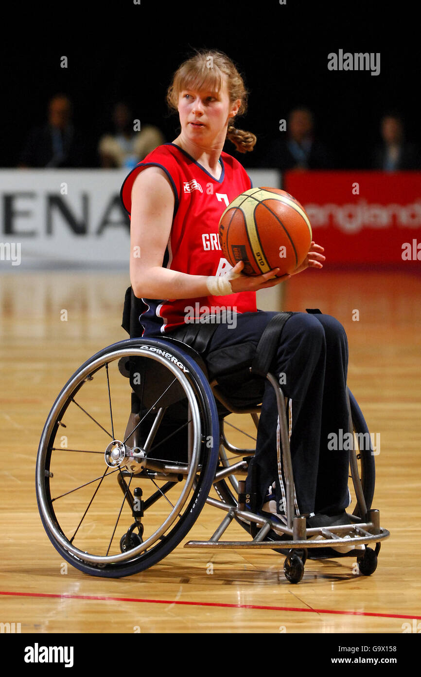 Wheelchair Basketball VISA Paralympic World Cup 2007 Manchester Stock Photo Alamy