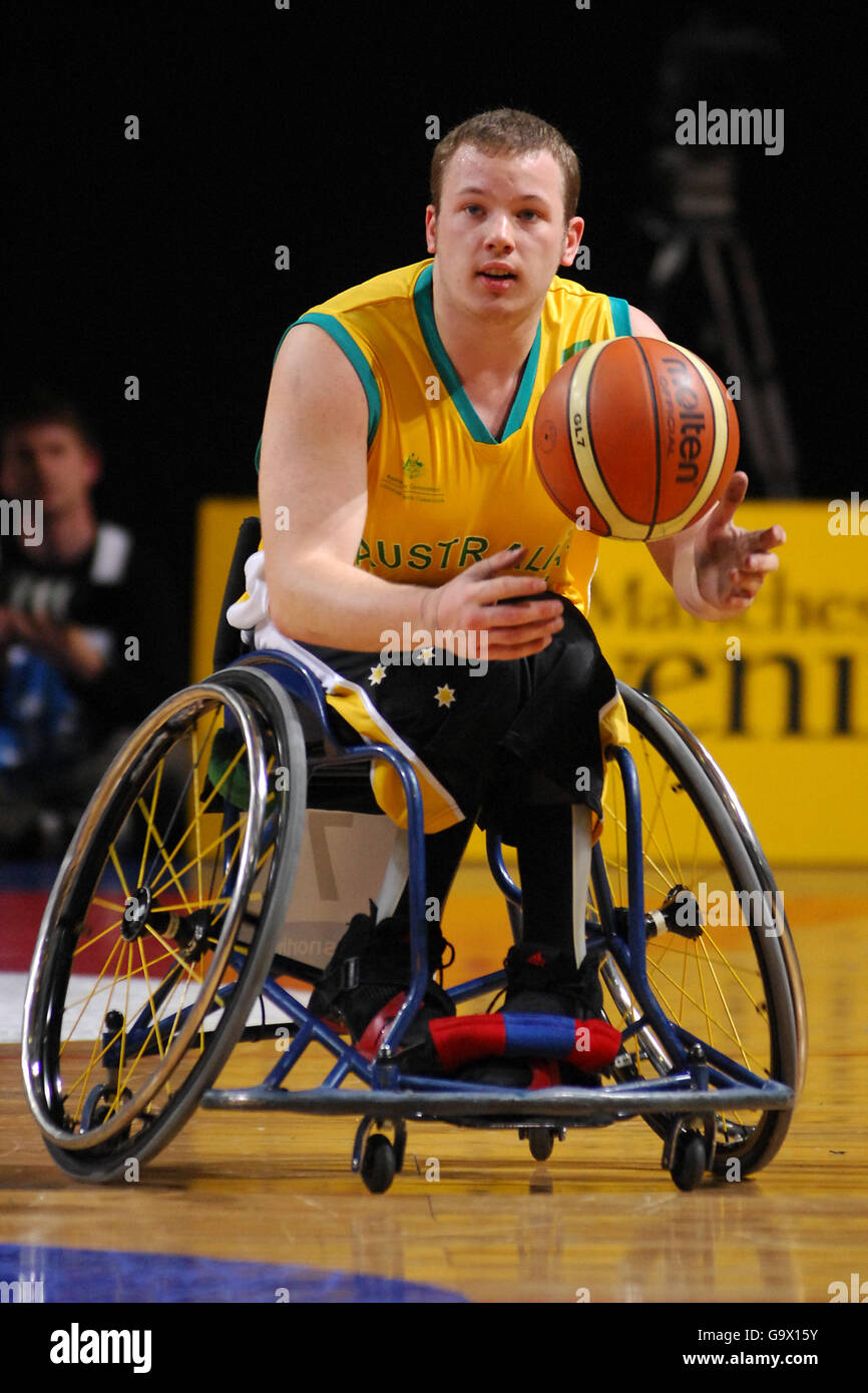 Wheelchair Basketball VISA Paralympic World Cup 2007 Manchester. Shaun Norris, Australia