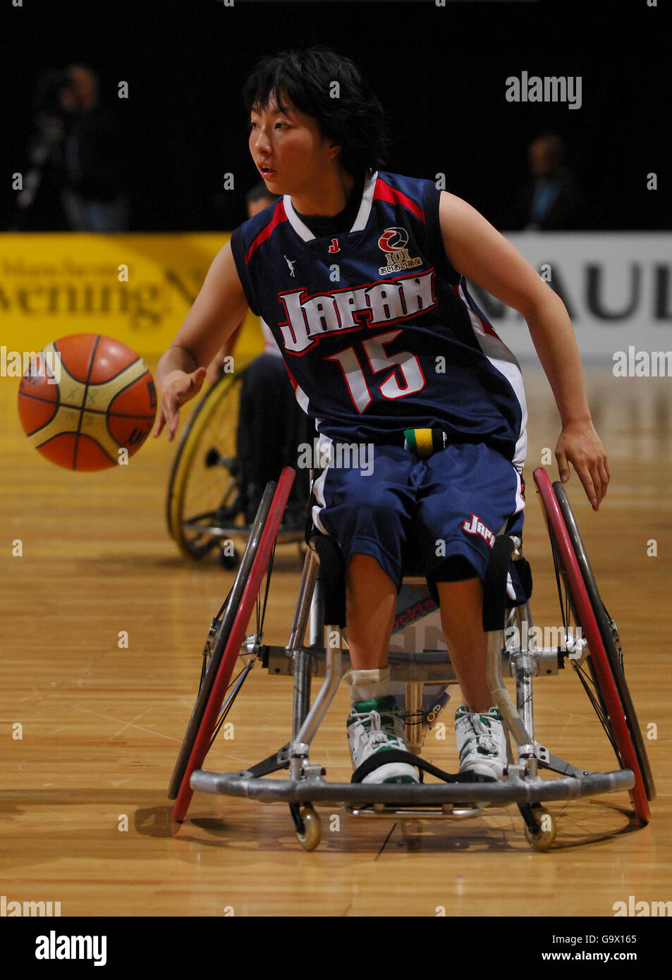 Wheelchair Basketball VISA Paralympic World Cup 2007 Manchester Stock Photo Alamy