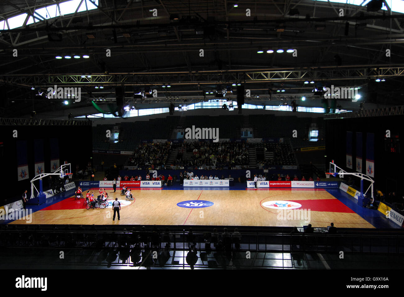 Wheelchair Basketball VISA Paralympic World Cup 2007 Manchester. General view of the
