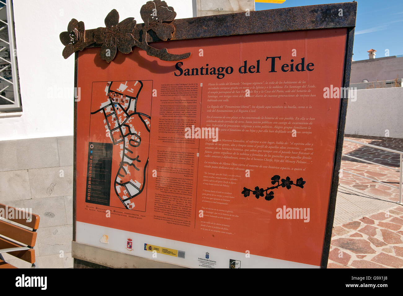 Touistic information board hi-res stock photography and images - Alamy