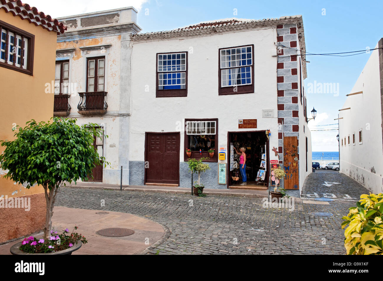 Garachico, Tenerife, Teneriffa, Canary Islands, Spain, Europe Stock Photo