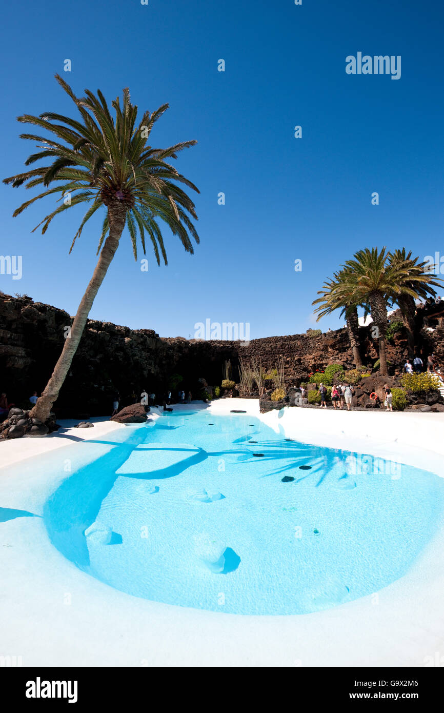 Jameos del Agua, Lanzarote, Canary Islands, Spain, Europe Stock Photo