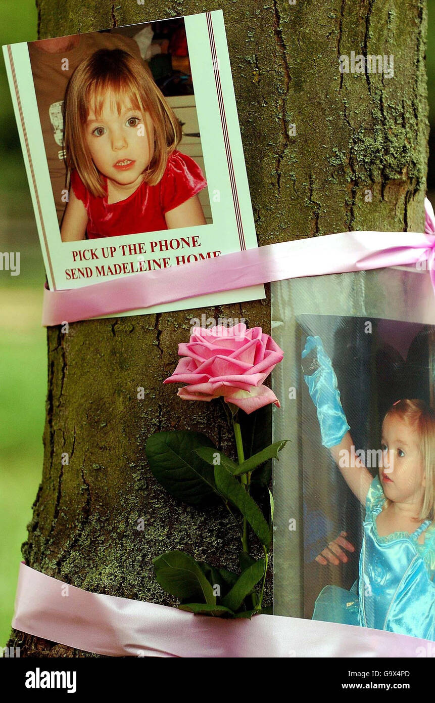 Girl missing in Algarve Stock Photo Alamy