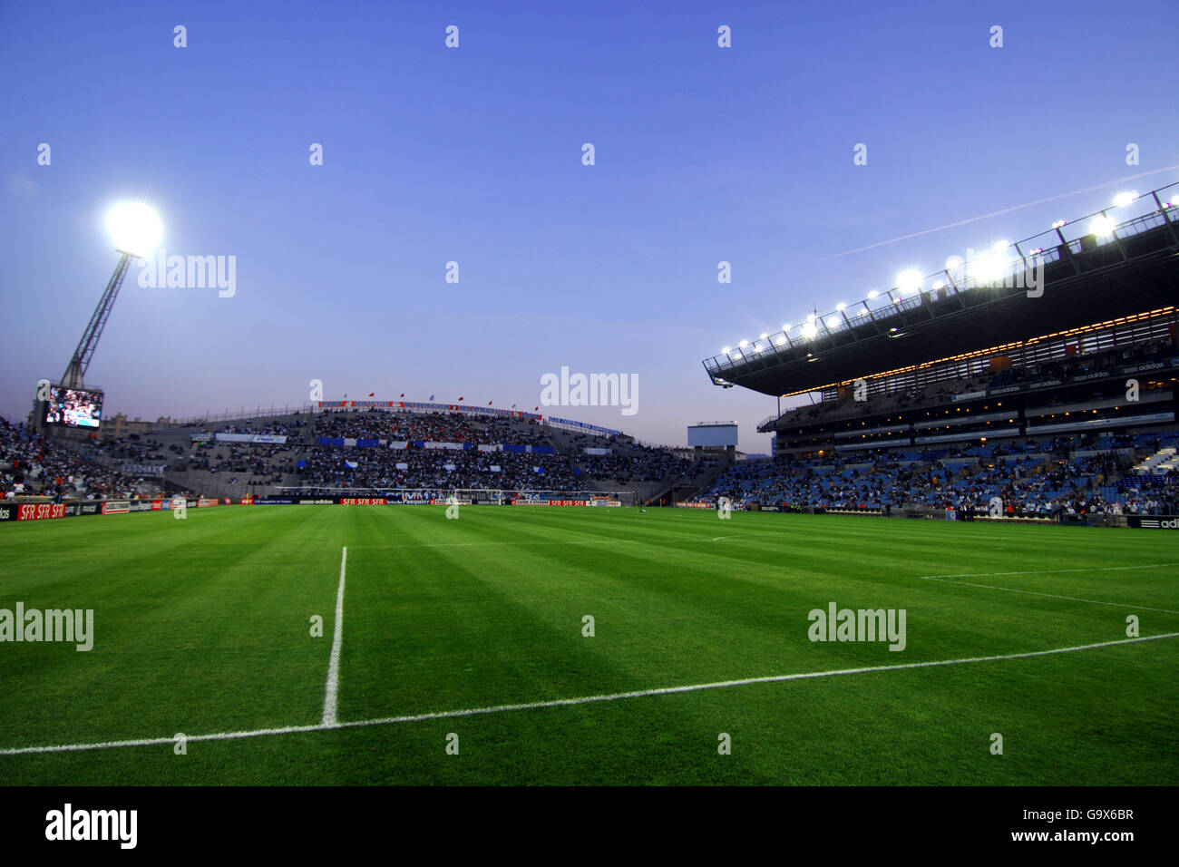 Soccer - Coupe de France - Semi Final - Olympic Marseille v FC Nantes - Stade Velodrome Stock Photo