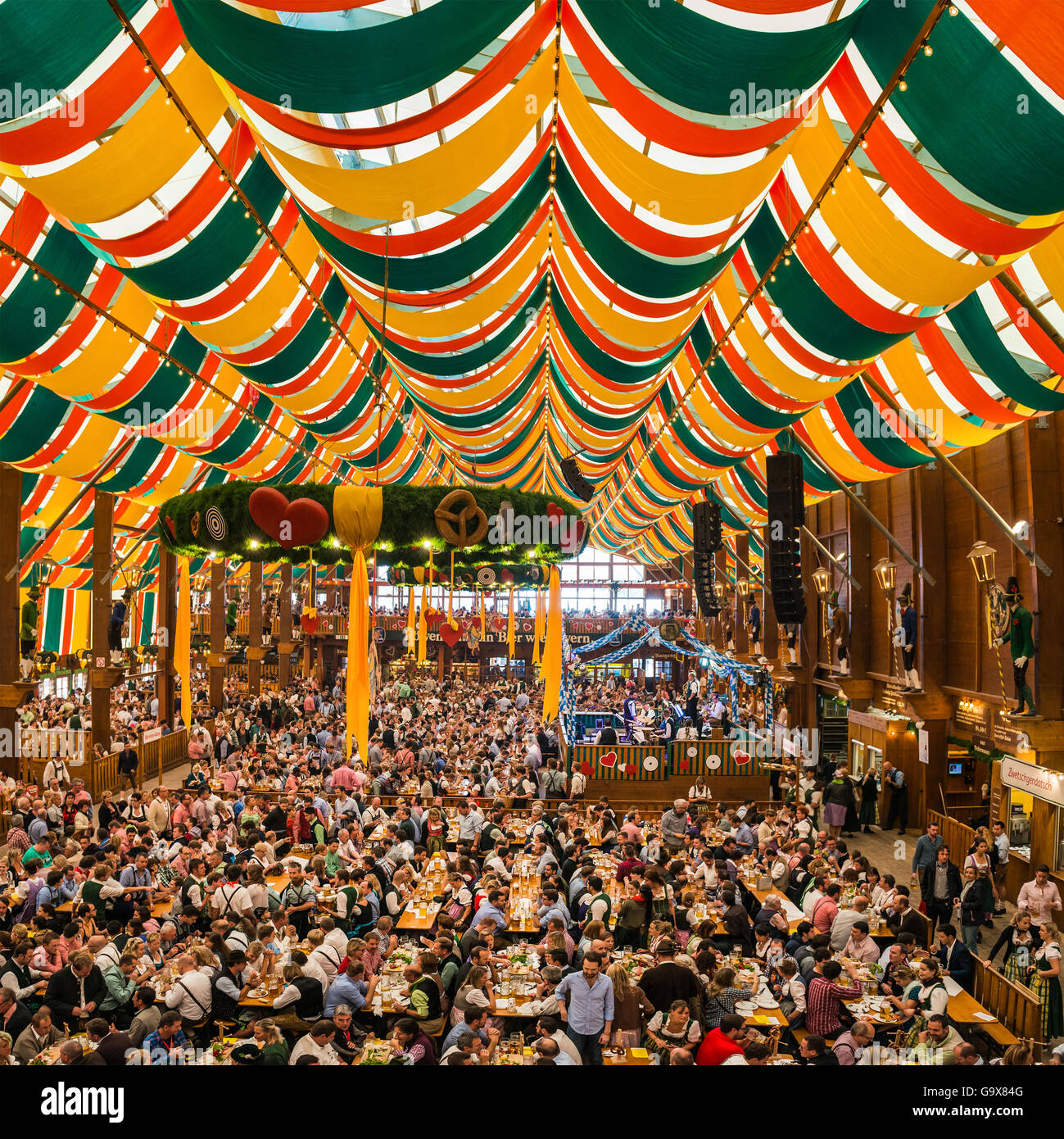 Oktoberfest, Munich - Germany Stock Photo
