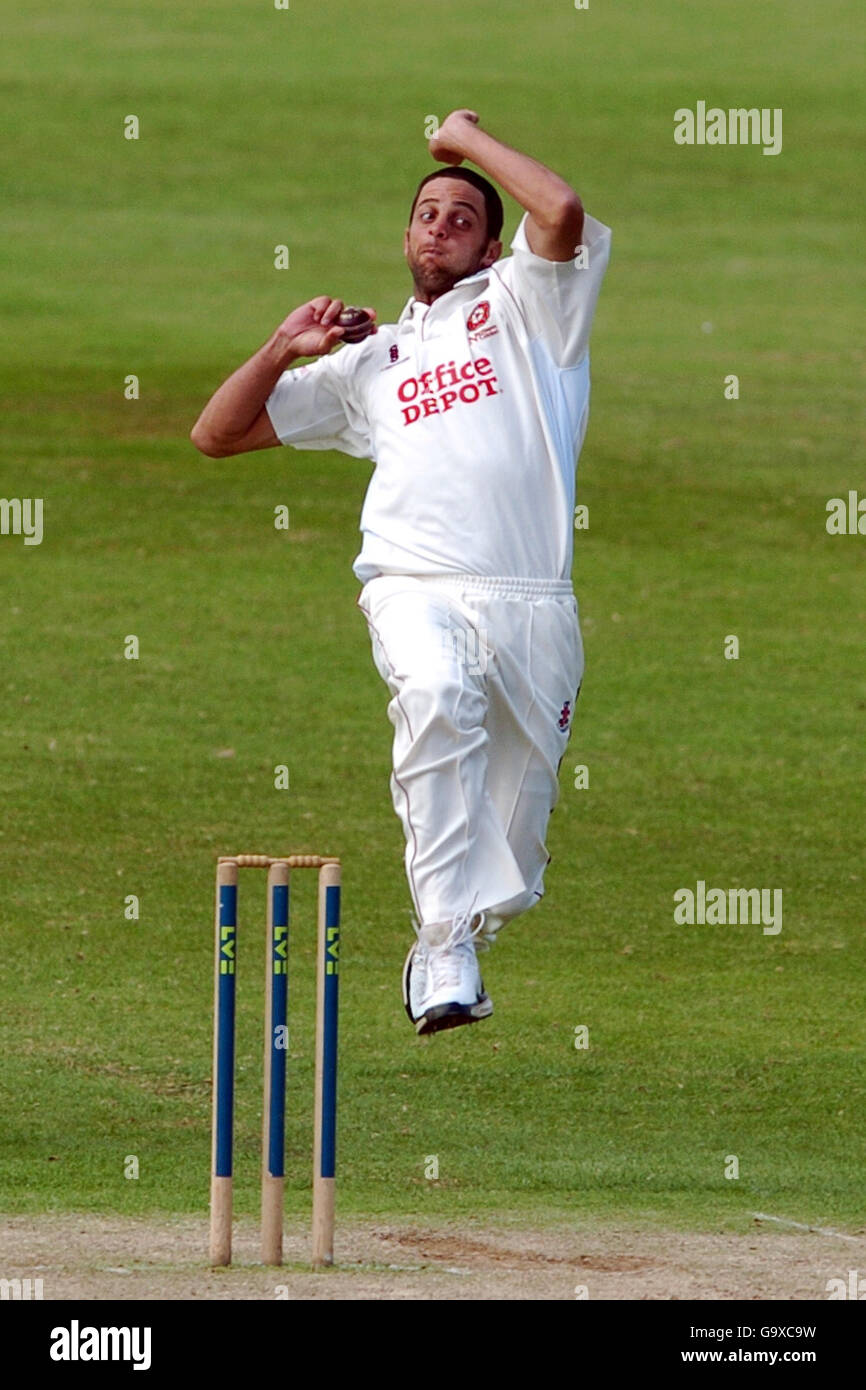 Northamptonshire's Johannes van der Wath in action during the Liverpool Victoria County Championship Division Two match at the County Cricket Ground, Wantage Road, Northampton Stock Photo