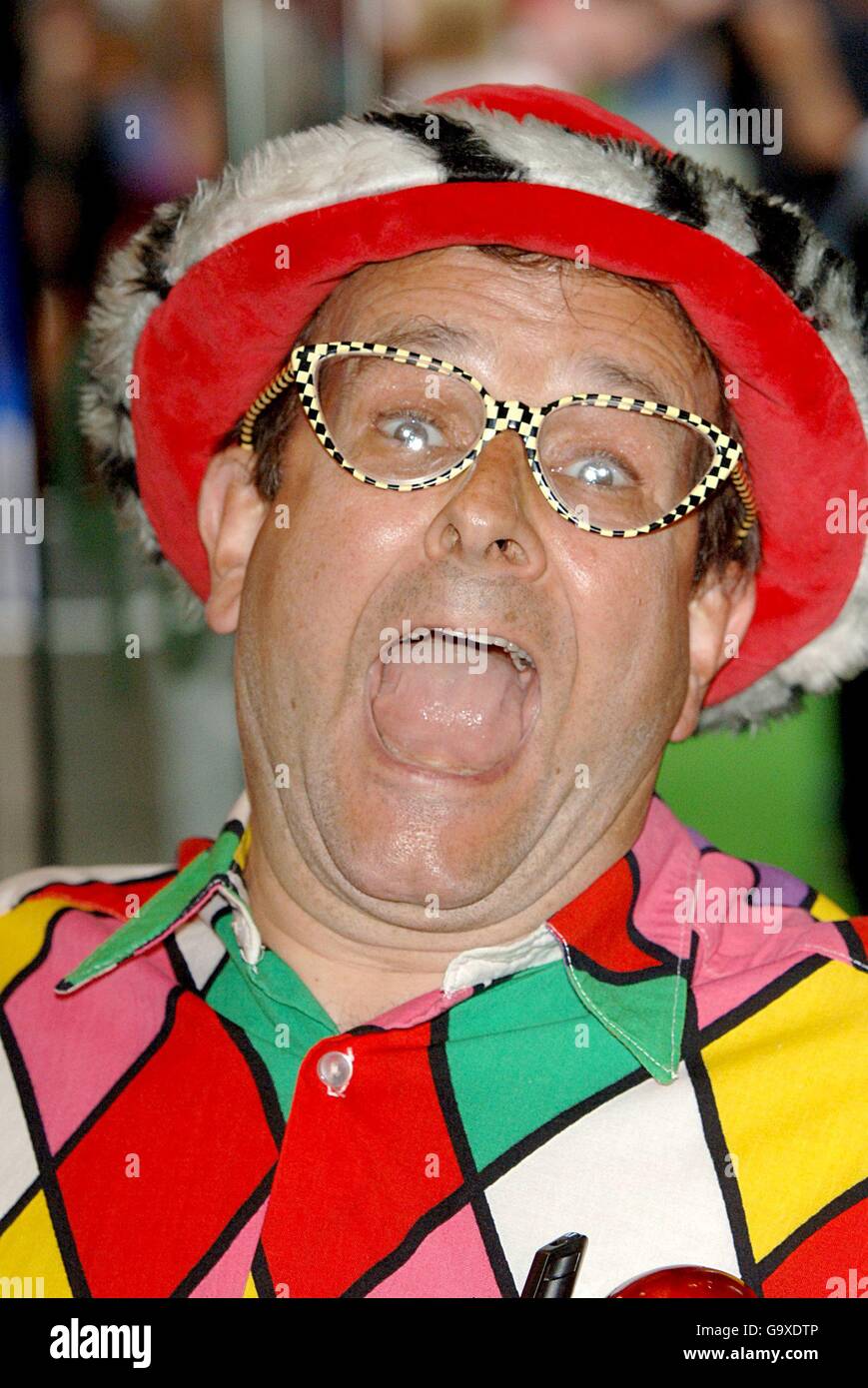 Timmy Mallet arrives for the UK Premiere of Shrek The Third at the Odeon Cinema in Leicester Square, central London. Stock Photo