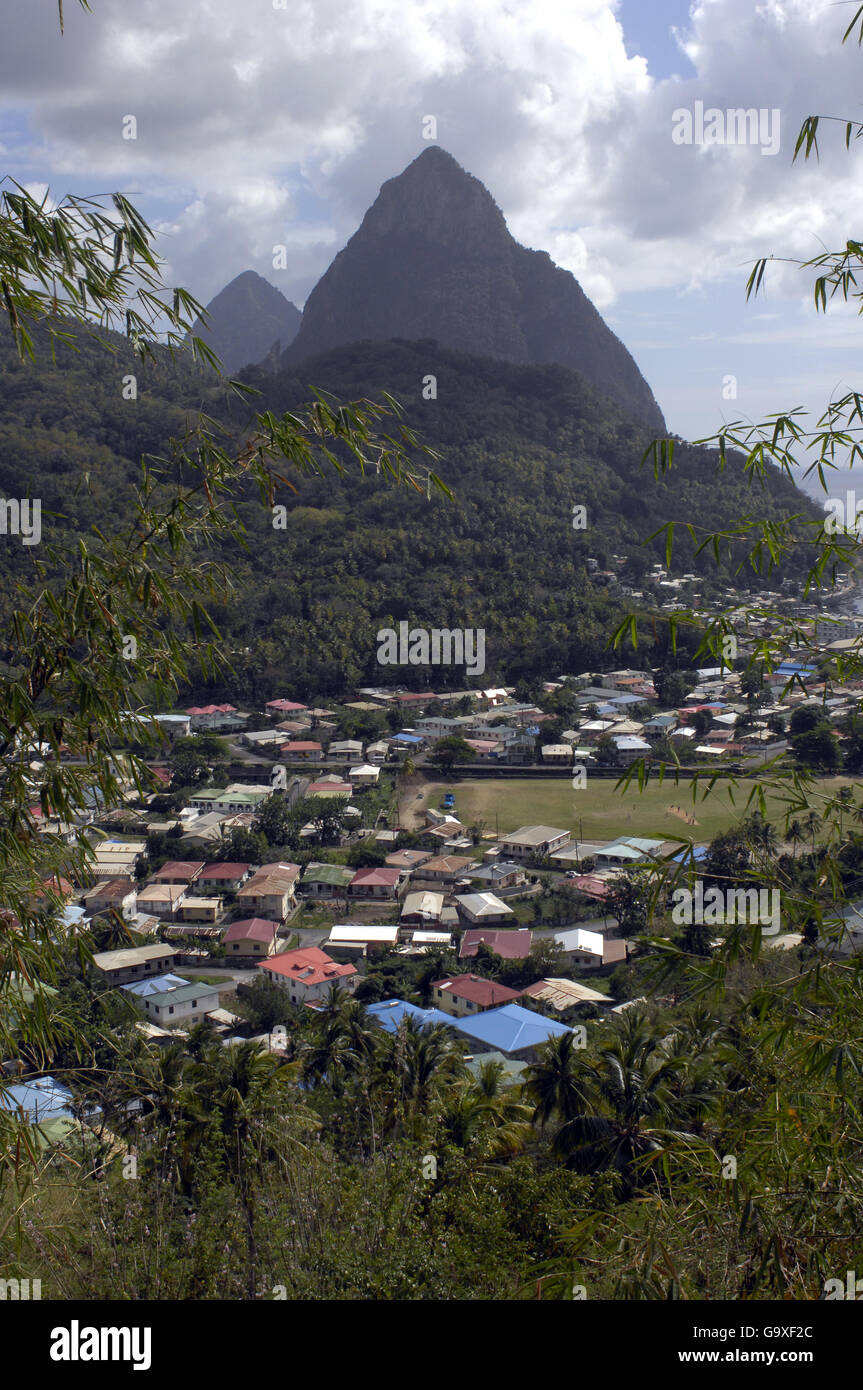 Cricket ICC Cricket World Cup 2007 Gros Islet St Lucia Stock Photo Alamy