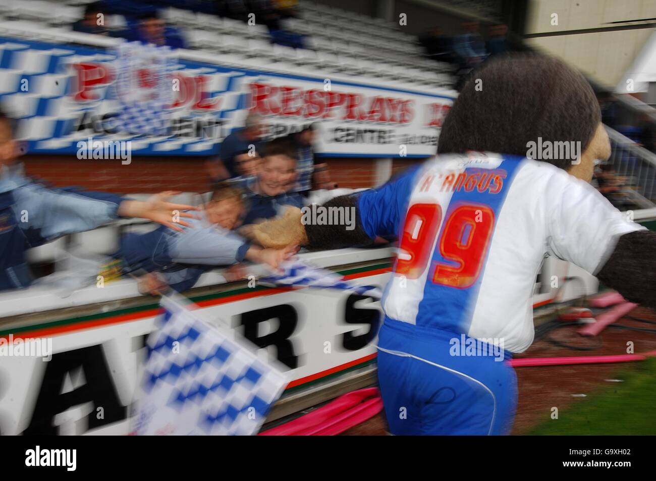 Soccer - Coca-Cola Football League Two - Hartlepool United v Bristol Rovers - Victoria Park Stock Photo