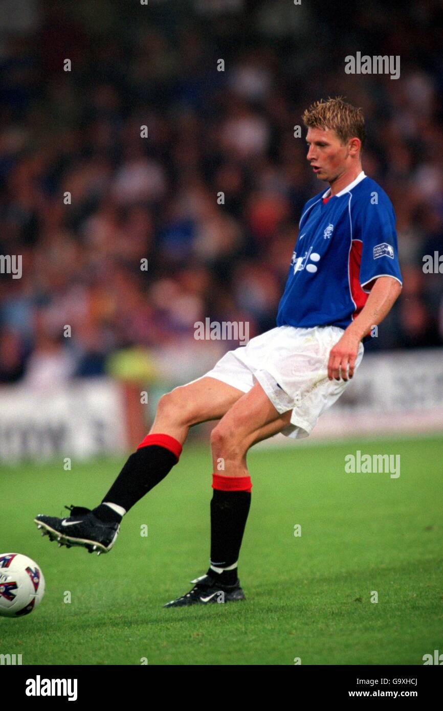Scottish Soccer - Bank of Scotland Premier League - Dunfermline Athletic v Rangers. Tore Andre Flo, Rangers Stock Photo