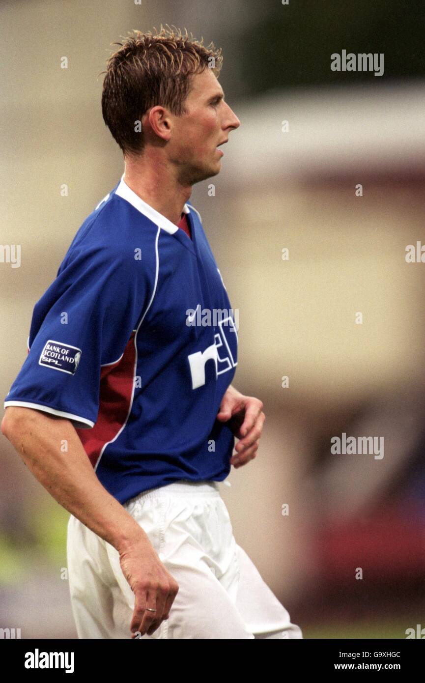 Scottish Soccer - Bank of Scotland Premier League - Dunfermline Athletic v Rangers. Tore Andre Flo, Rangers Stock Photo