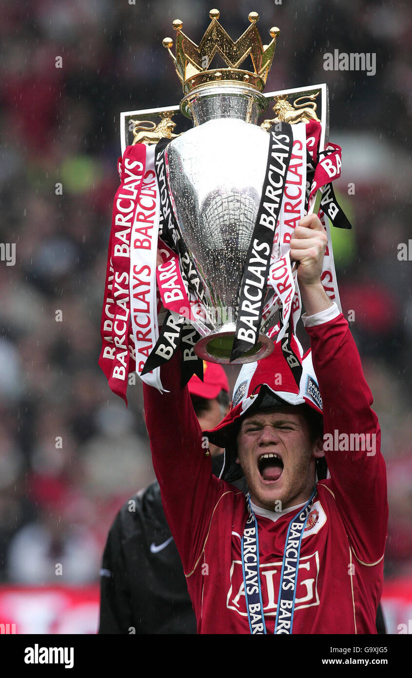 Manchester united 2007 premier league hi-res stock photography and ...