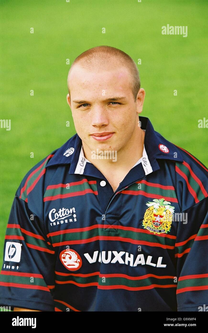 Rugby Union - Zurich Premiership - Leicester Tigers Photocall. Michael Holford, Leicester Tigers Stock Photo