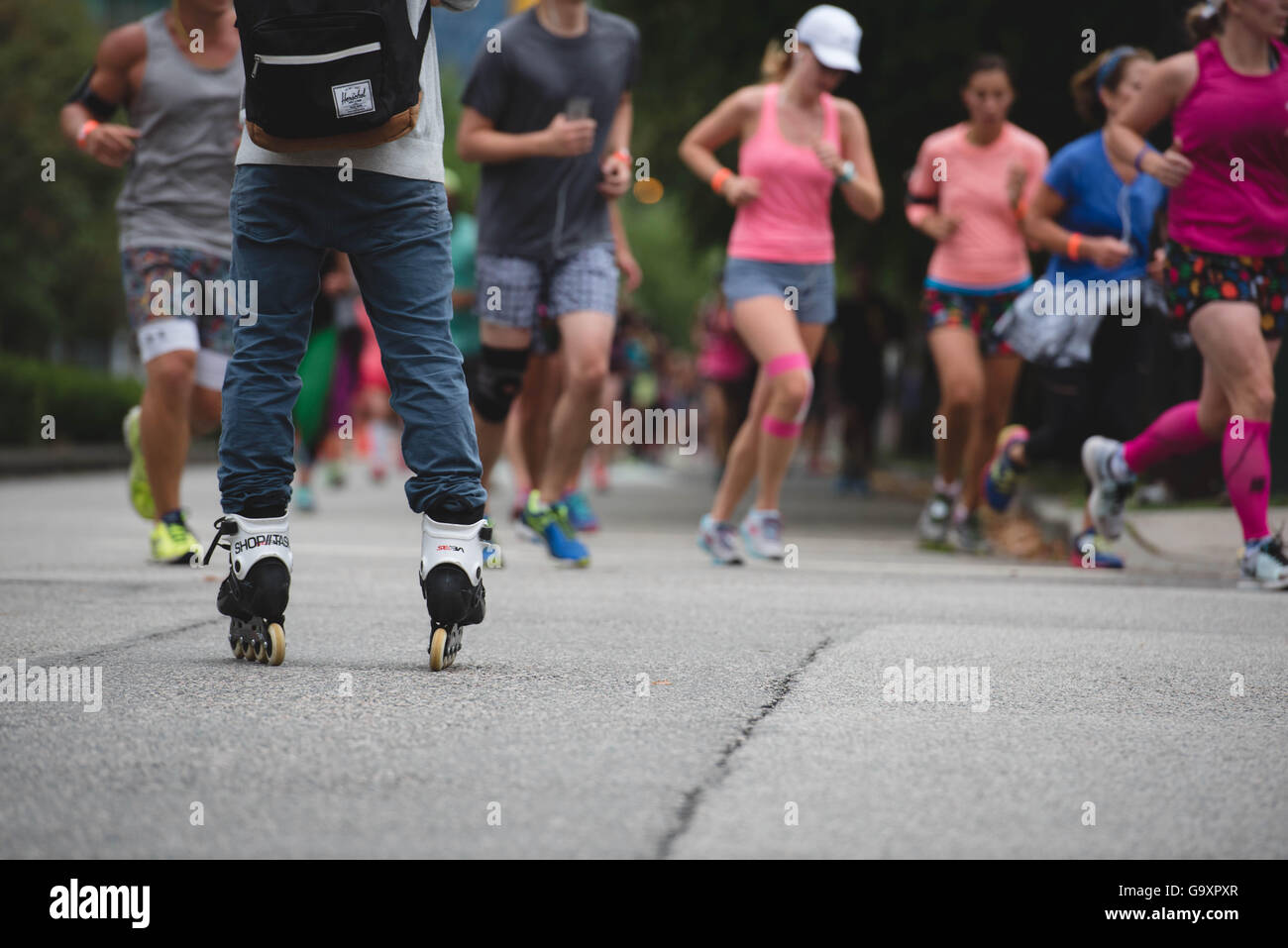 Seawheeze half marathon Stock Photo Alamy
