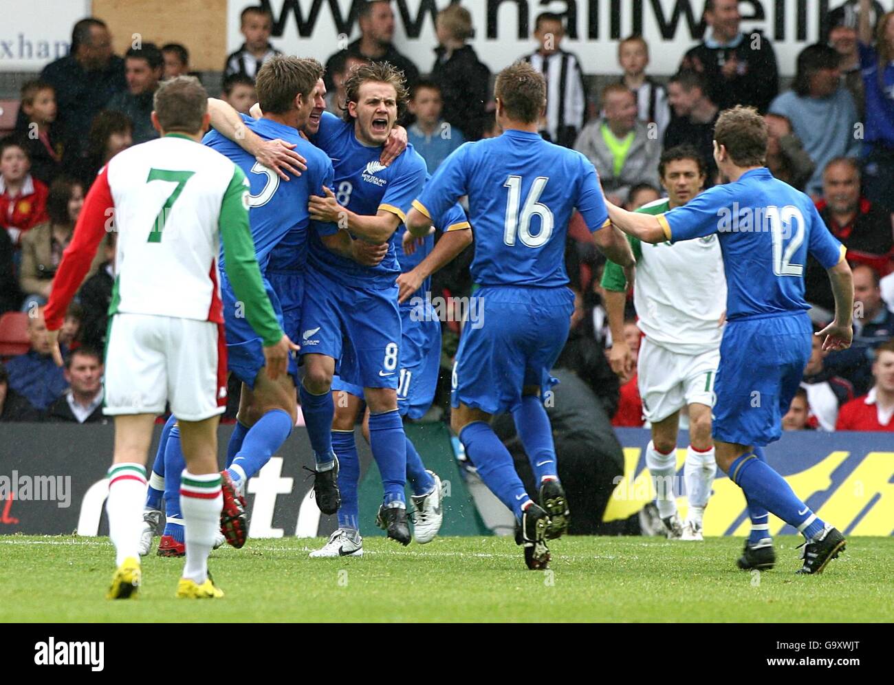 Soccer International Friendly Wales v New Zealand Racecourse