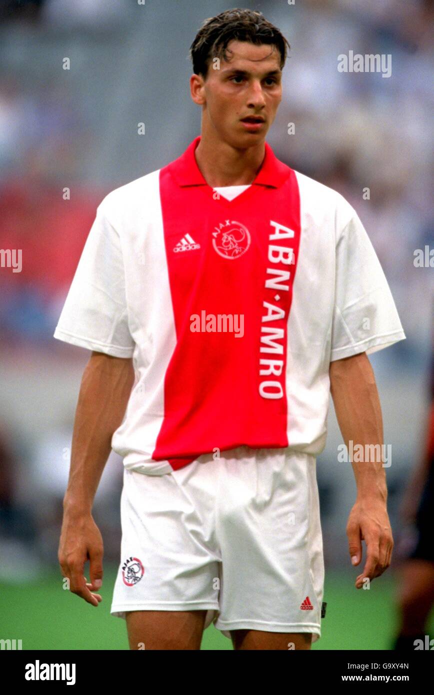 Soccer - Amsterdam Tournament - Ajax v AC Milan. Zlatan Ibrahimovic, Ajax  Stock Photo - Alamy