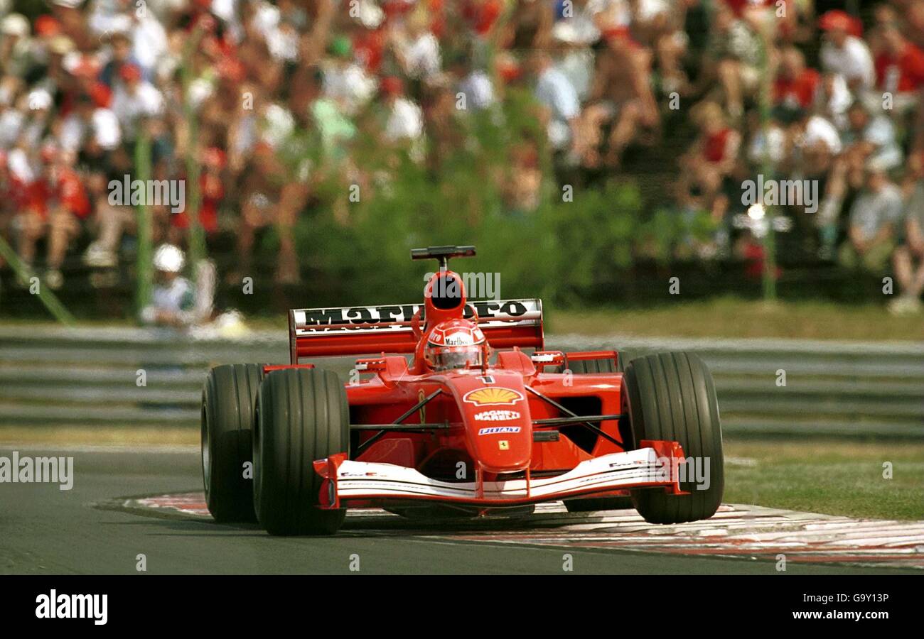 Michael Schumacher on his way to clinching the World Championship with