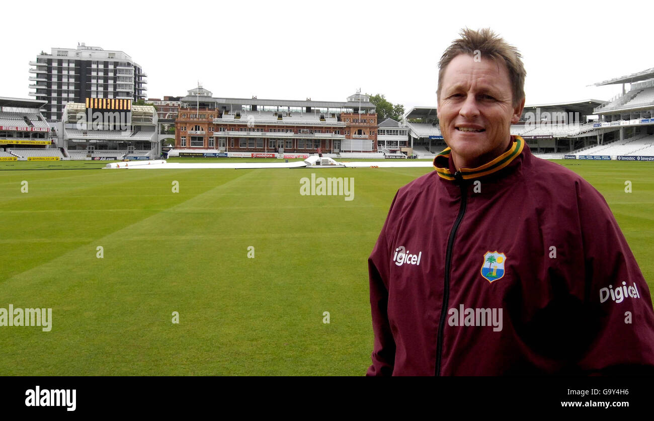 Cricket - West Indies practice session - Lord's Cricket Gound Stock Photo
