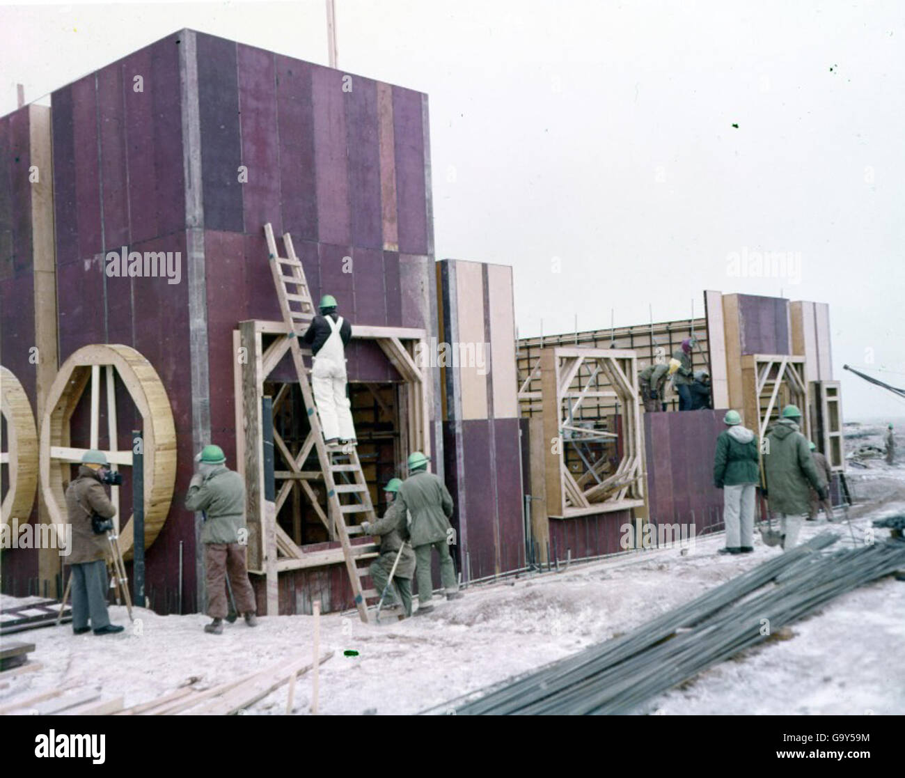 This image from the Atlas Negative Collection captures the launch of an ...