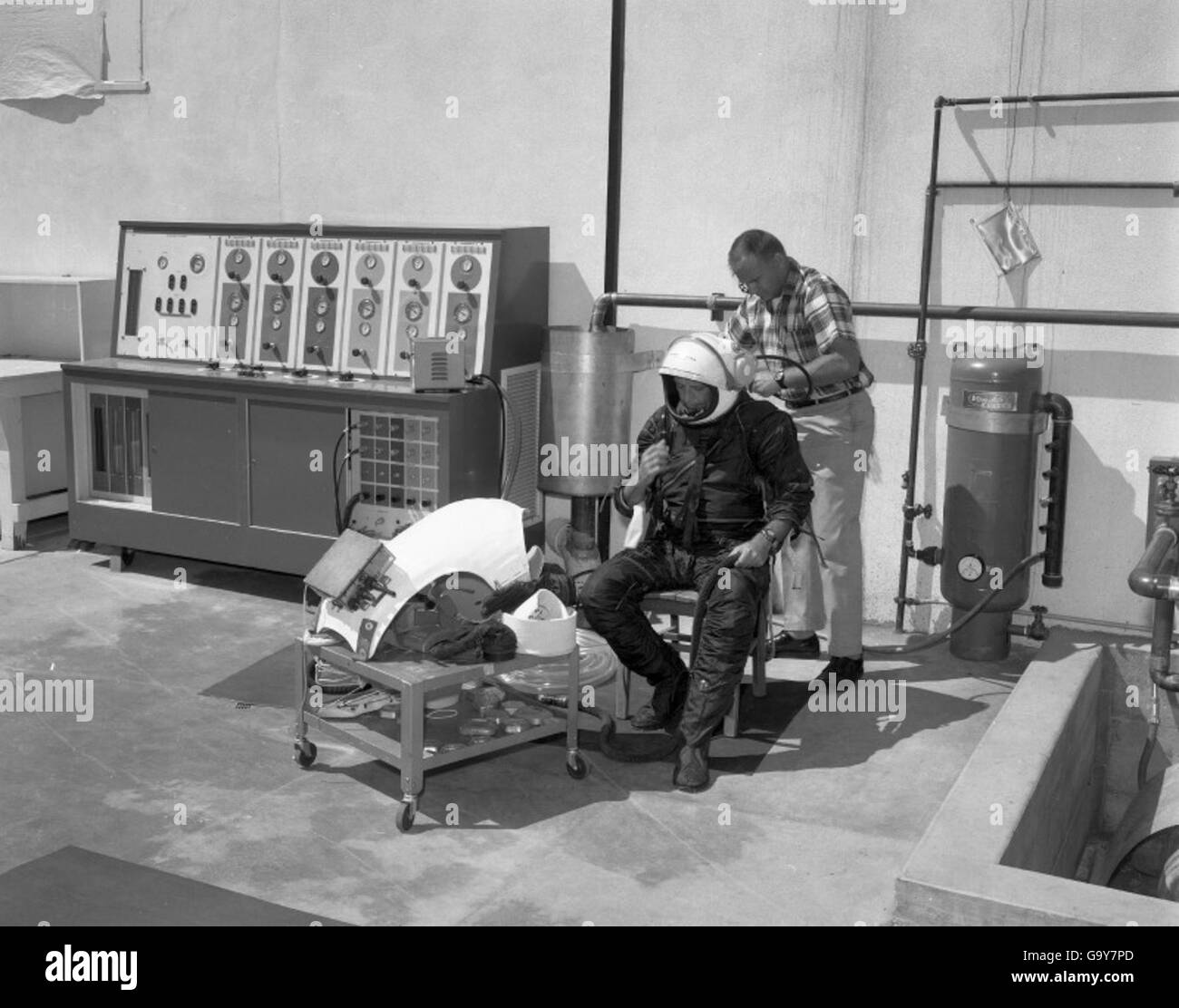Atlas Testing Image from the Convair/General Dynamics Astronautics Atlas Negative ...