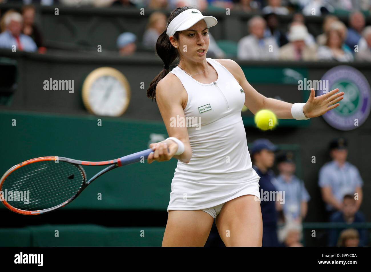 London, UK. 1st July, 2016. Christina Mchale Usa The Wimbledon  Championships 2016 The All England Tennis Club, Wimbledon, London, England  01 July 2016 The All England Tennis Club, Wimbledon, London, England 2016 ©