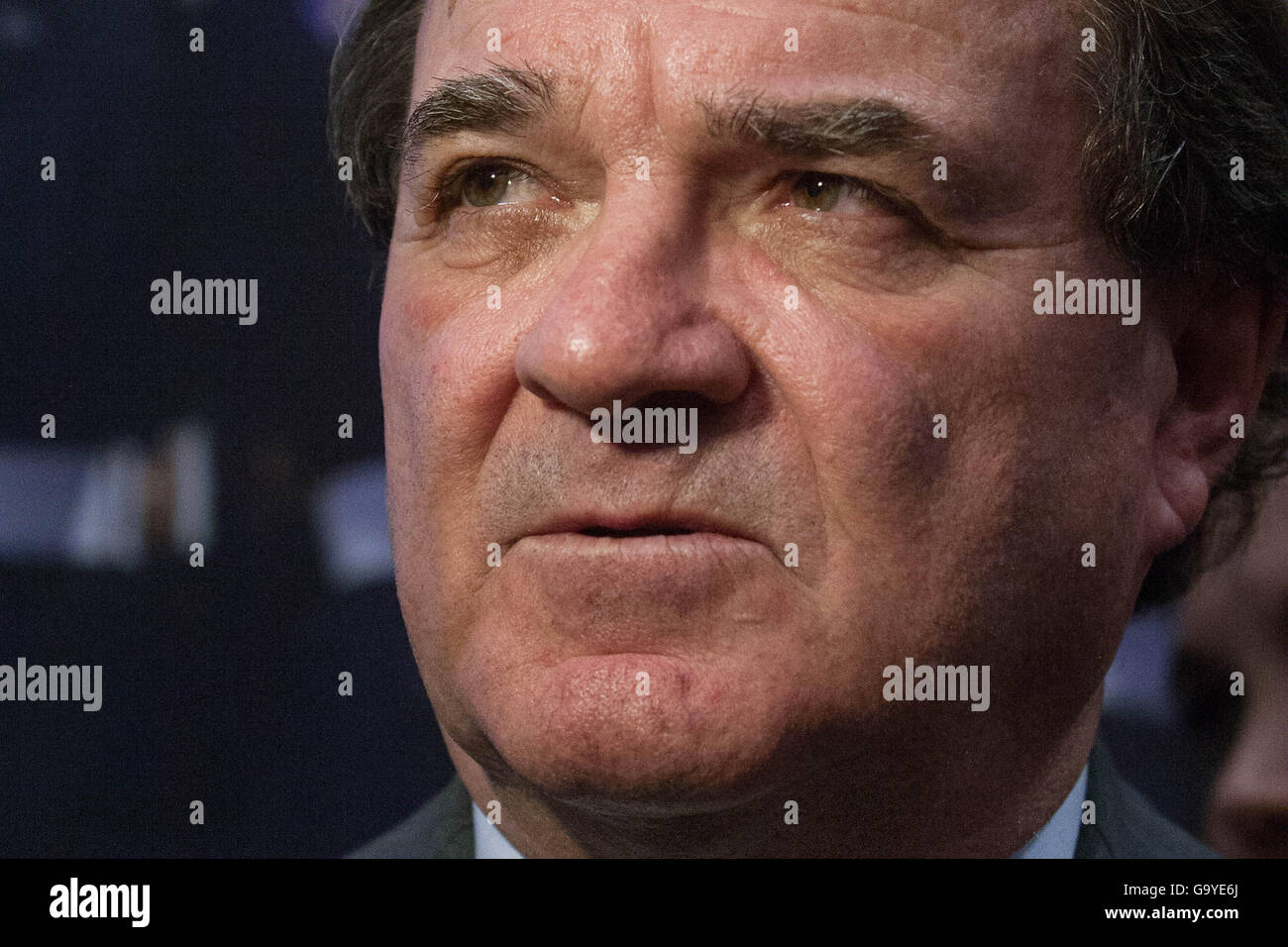 Quinte West, Ontario, Canada. 31st Oct, 2011. Finance Minister Jim Flaherty speaks during a press conference in Quinte West, Ont., on Oct. 31, 2011. © Lars Hagberg/ZUMA Wire/Alamy Live News Stock Photo