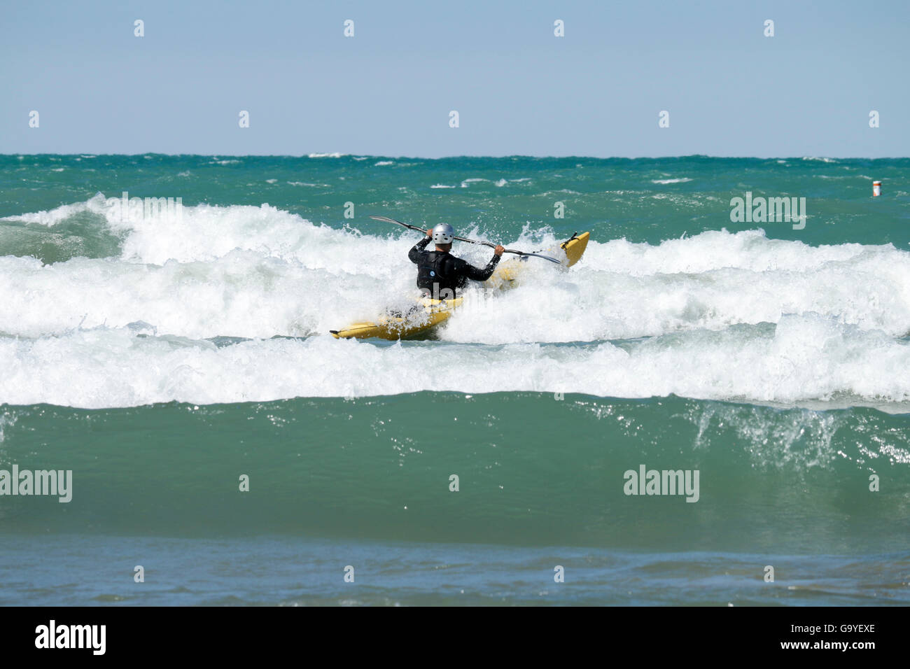 Montrose beach chicago kayak hires stock photography and images Alamy