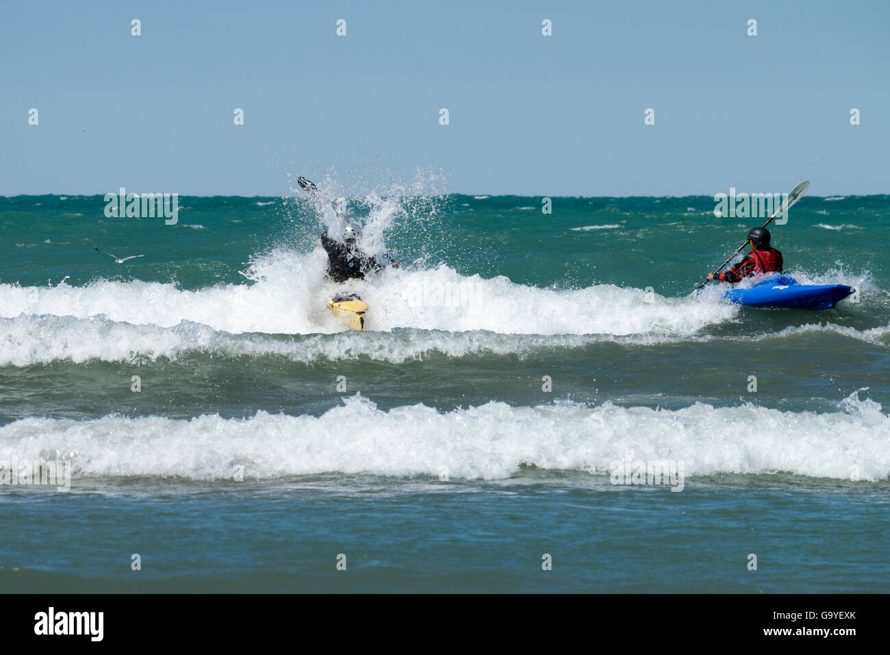 Montrose beach chicago kayak hires stock photography and images Alamy