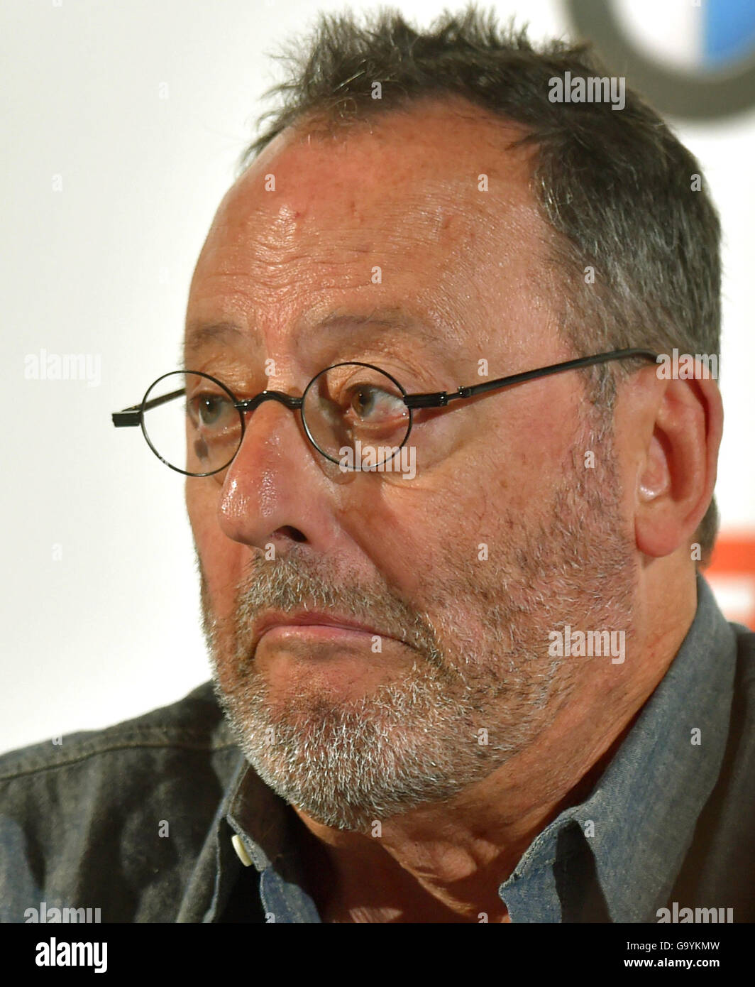 French actor Jean Reno attends a press conference at the 51st Karlovy Vary International Film Festival in Karlovy Vary, Czech Republic, July 4, 2016. (CTK Photo/Slavomir Kubes) Stock Photo