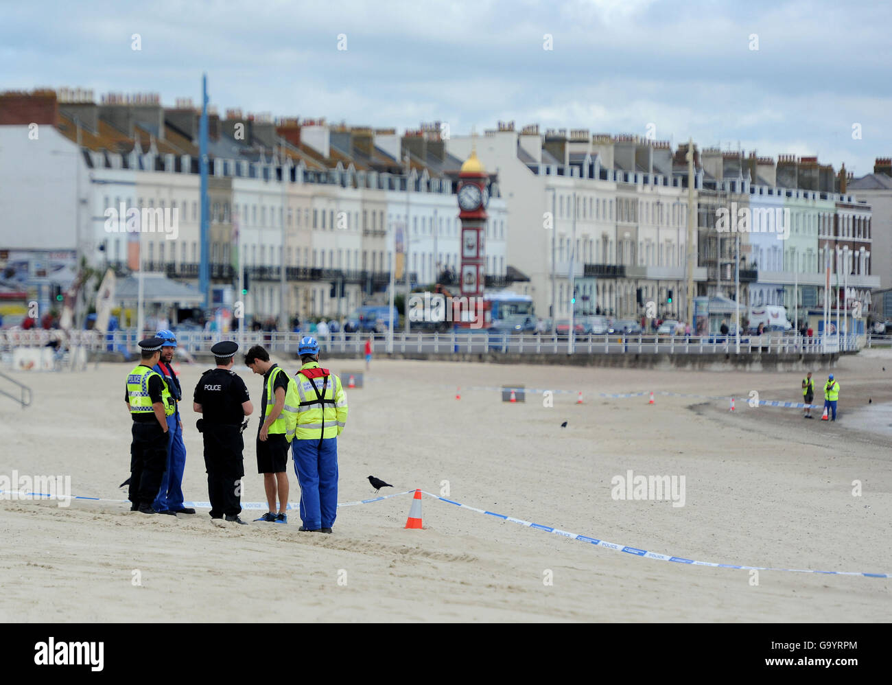 Dorset, UK. 5th July, 2016. A UXB was found by a metal detectorist on