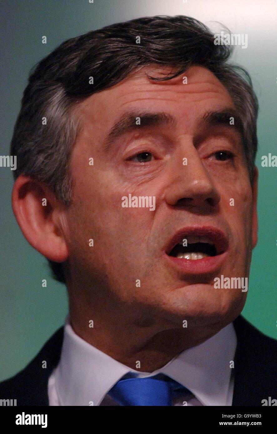 Gordon Brown confirmed as next Labour leader Stock Photo Alamy