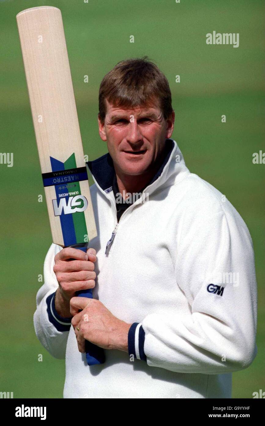 Cricket Gunn and Moore Feature Stock Photo Alamy