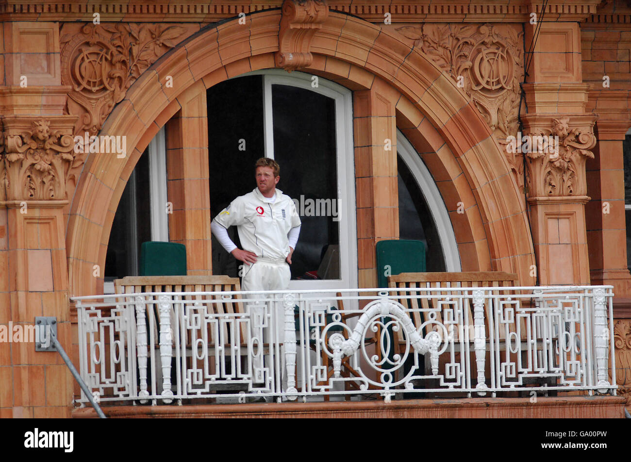 Cricket - npower First Test - England v West Indies - Day Five - Lord's Stock Photo