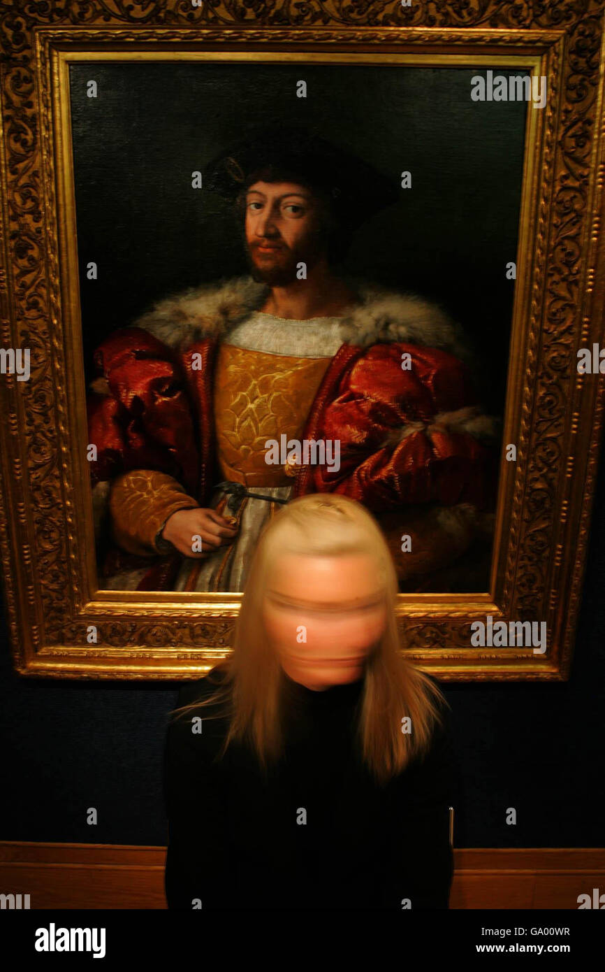 A painting of Florentine ruler Lorenzo de' Medici by Renaissance artist ...