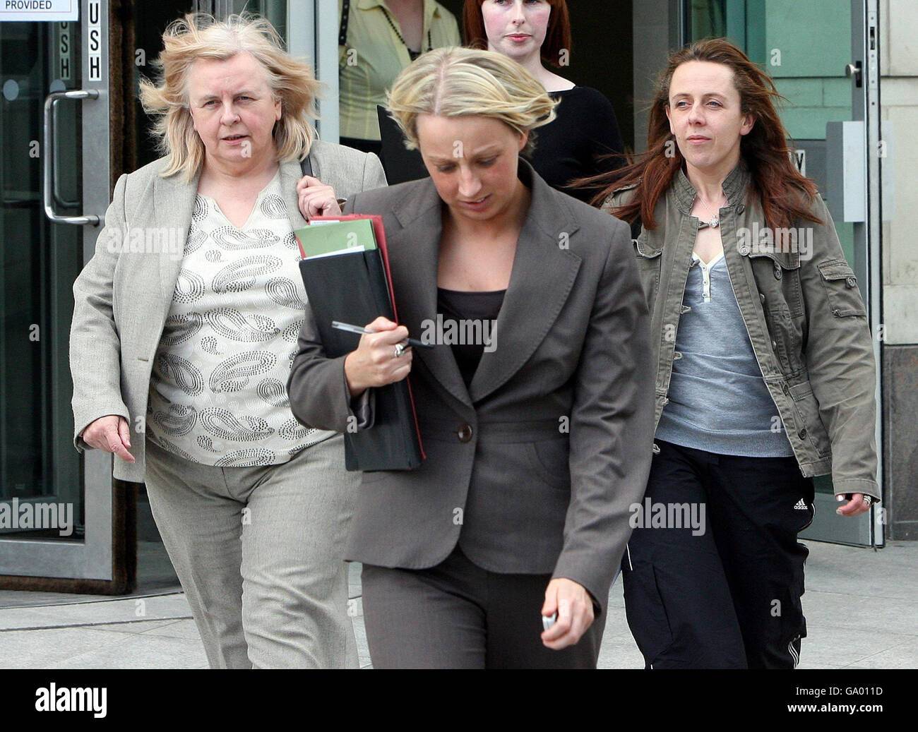 Roisin McAliskey, 35, (right) with her mother Bernadette McAliskey