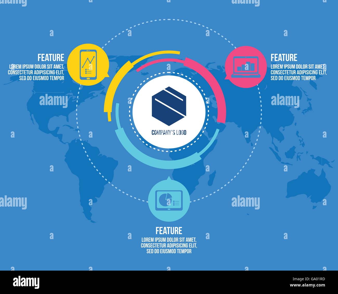 Company identity Stock Vector Images Alamy