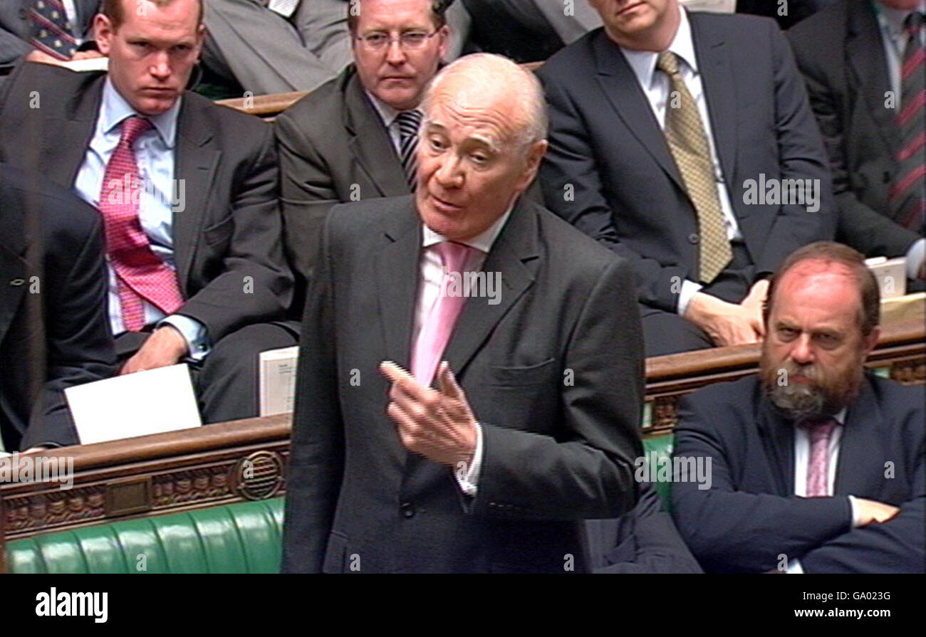 Leader of the Liberal Democrats Sir Menzies Campbell speaks during