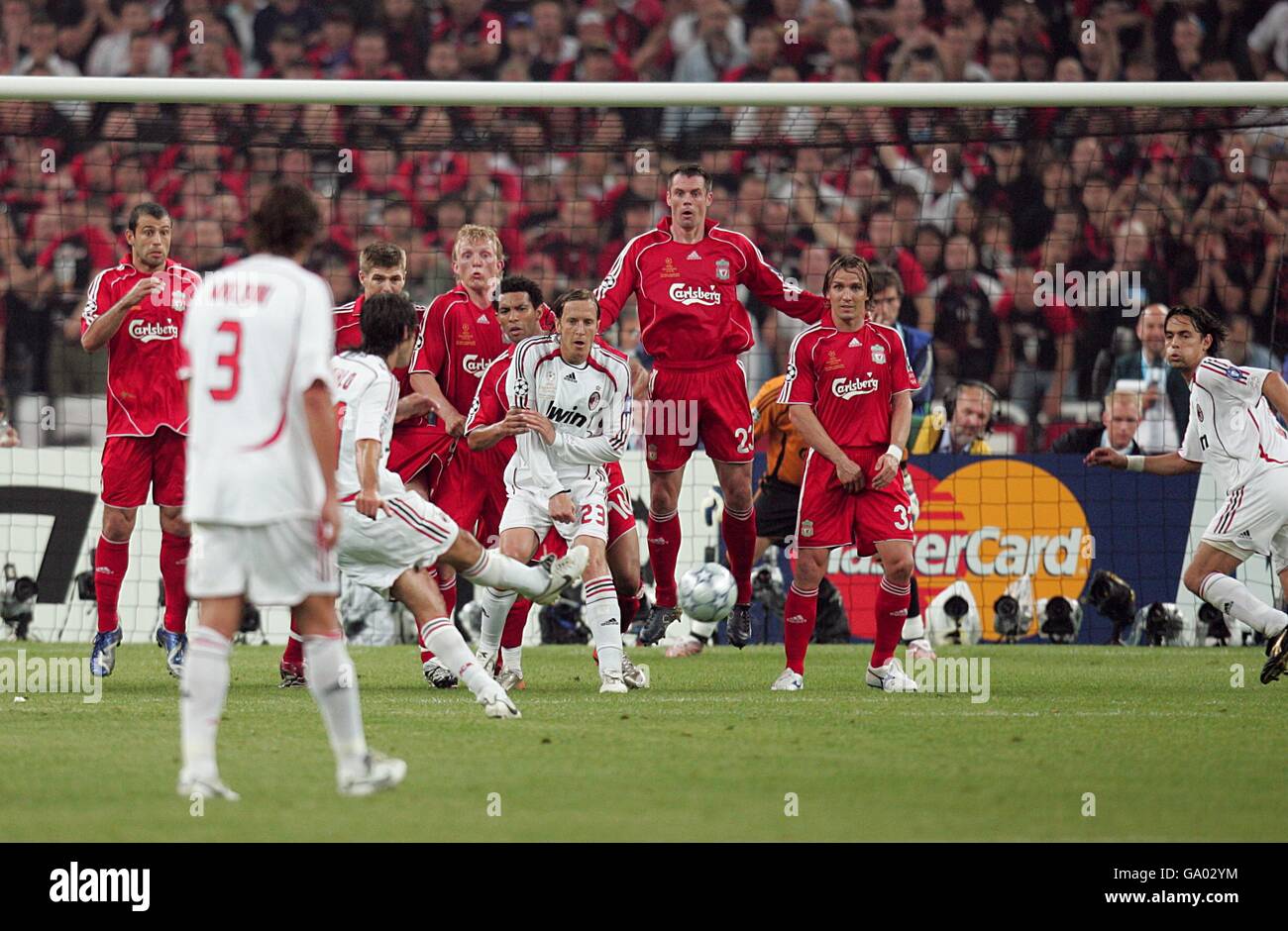 Soccer - UEFA Champions League - Final - AC Milan v Liverpool - Olympic Stadium Stock Photo