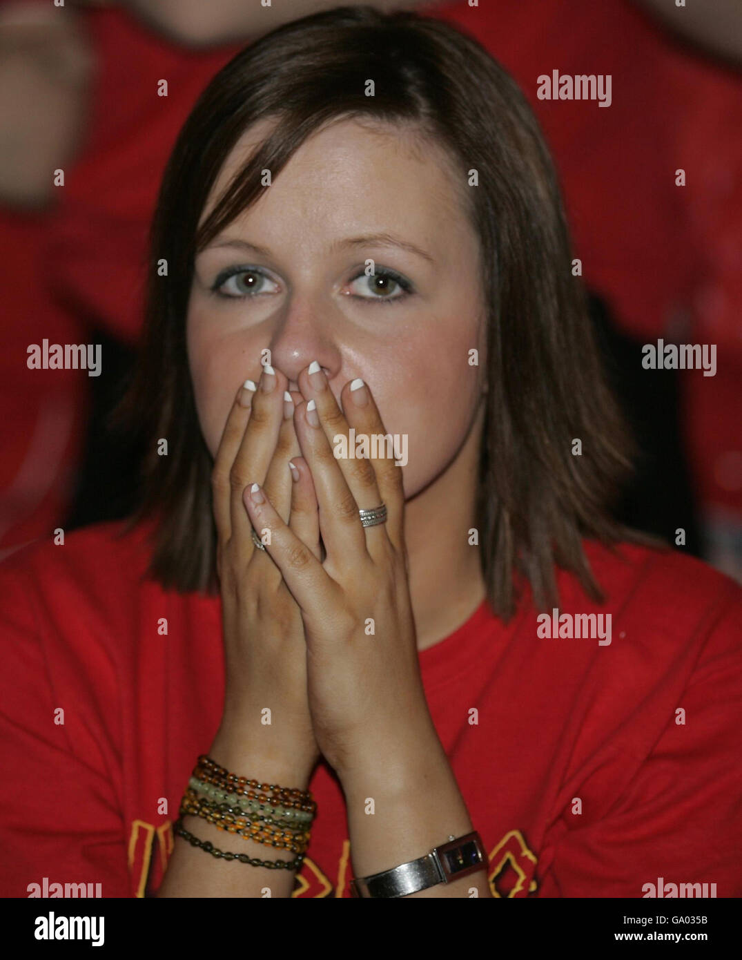 Liverpool fans sad hires stock photography and images Alamy