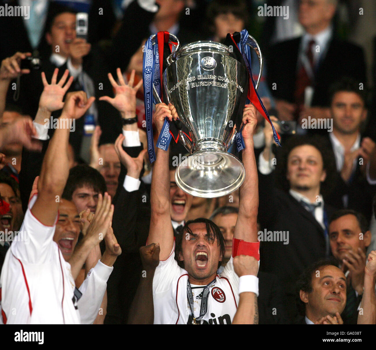 Soccer - UEFA Champions League - Final - AC Milan v Liverpool - Olympic Stadium Stock Photo