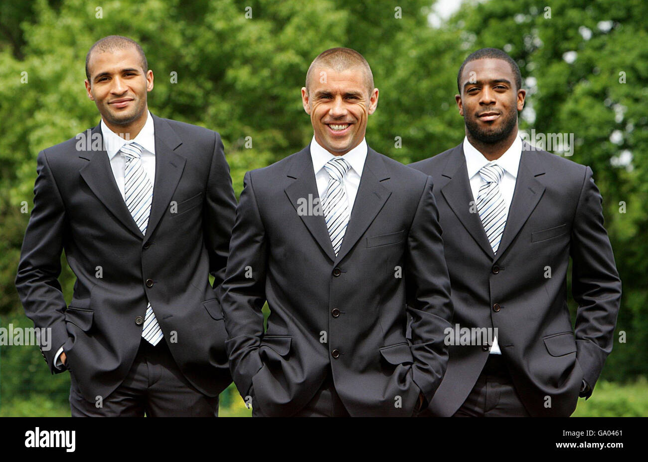 L R West Bromwich Albion Players Nathan Ellington Kevin Phillips And L R West Bromwich Albion Players Nathan Ellington Kevin Phillips And