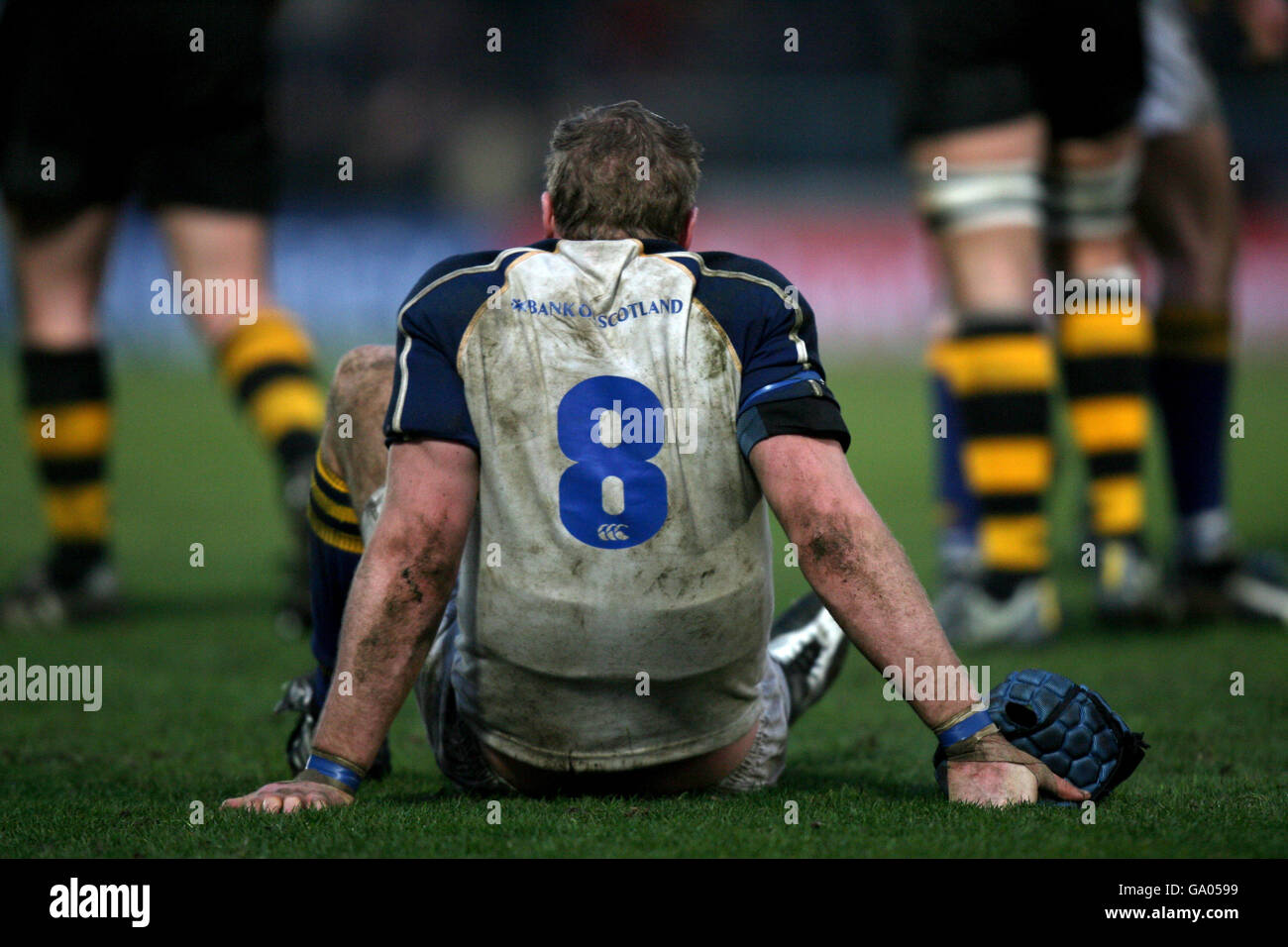 Rugby Union - Heineken Cup quarter-final - London Wasps v Leinster - Adams Park Stock Photo