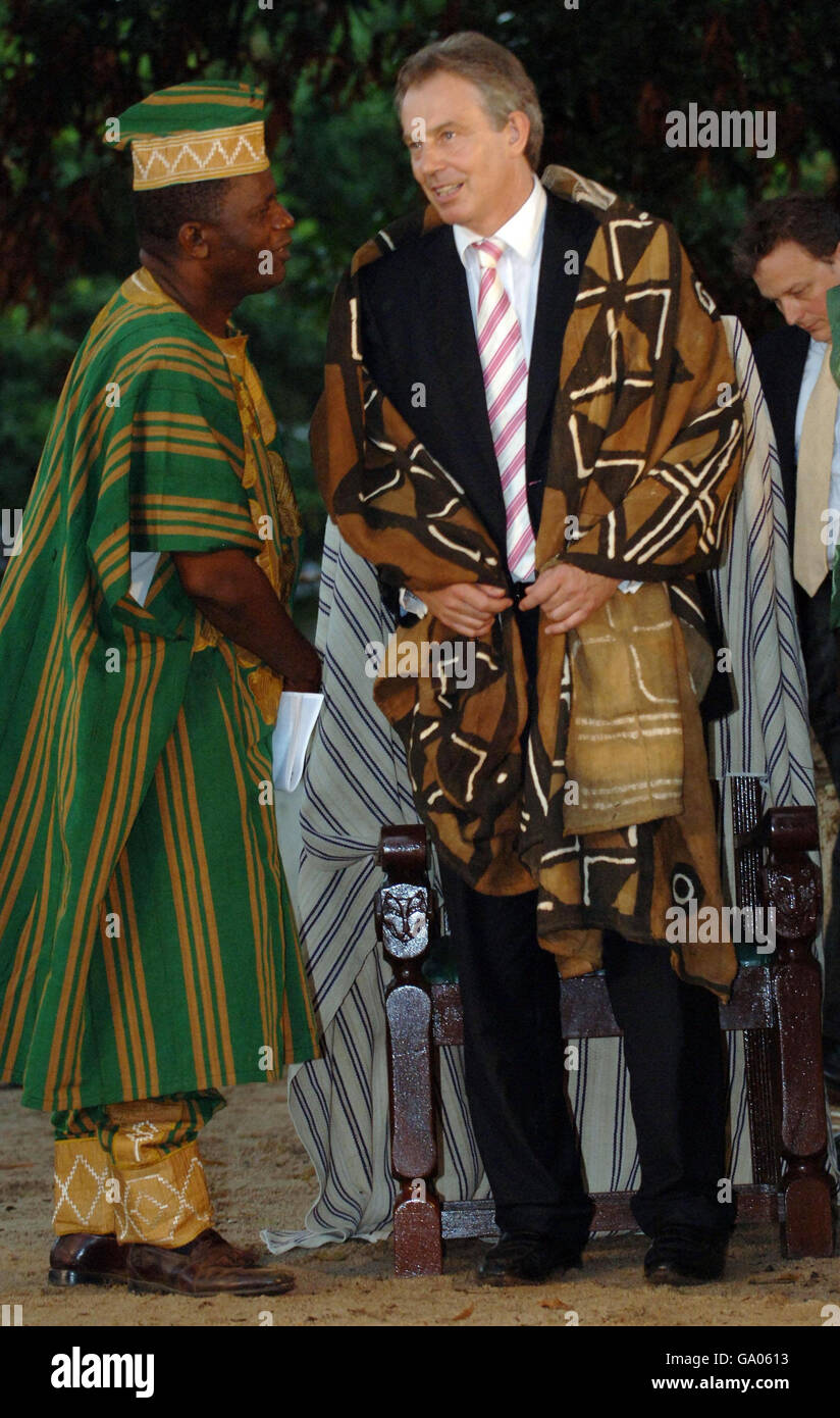 Paramount chief sierra leone hi-res stock photography and images - Alamy