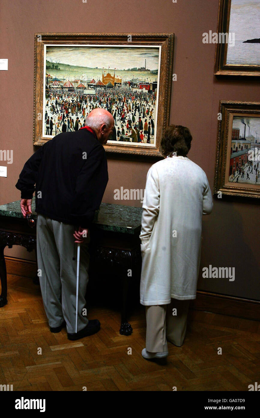 British art exhibition Stock Photo - Alamy