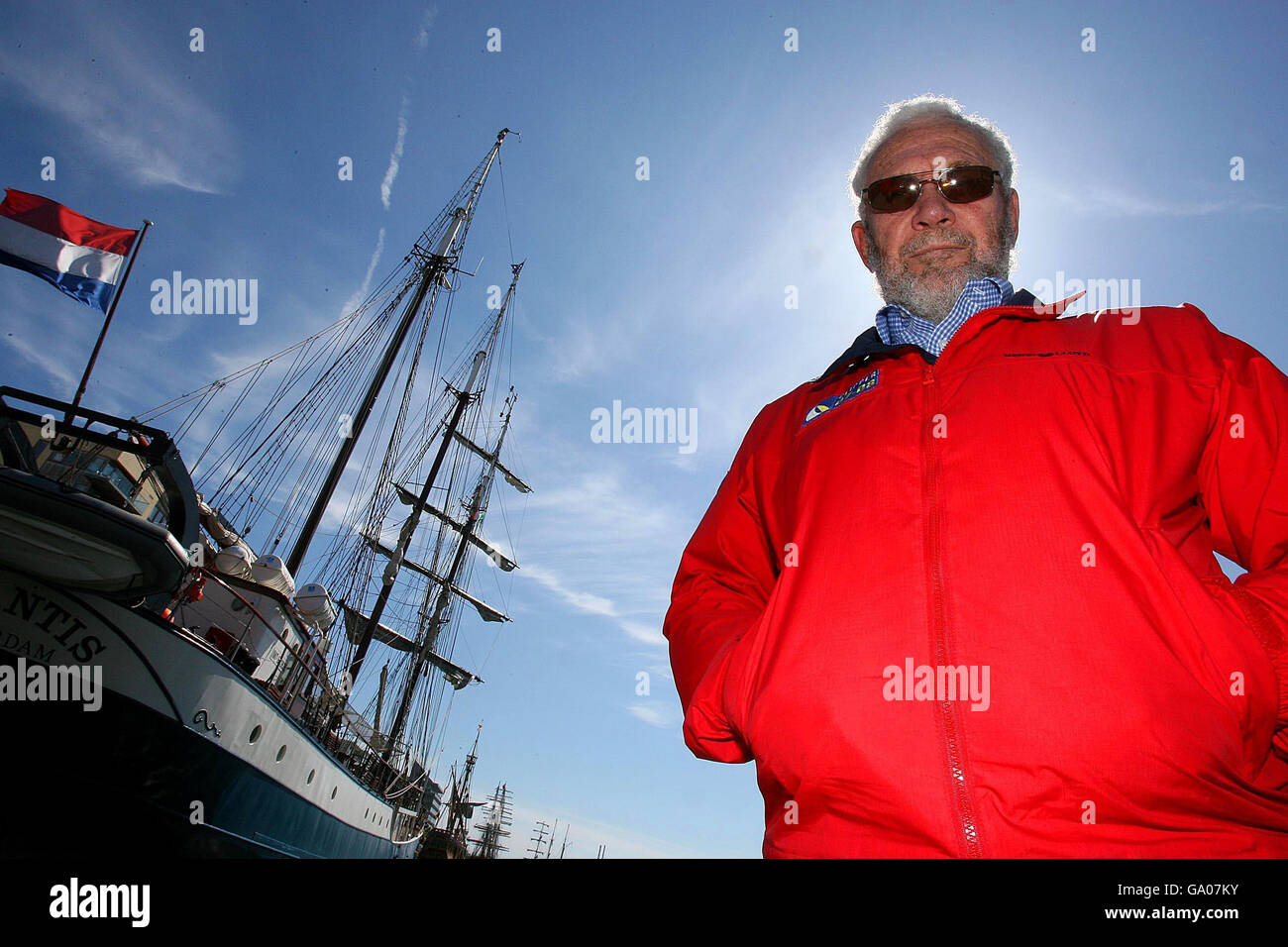 Sir Robin KnoxJohnston in Dublin Stock Photo Alamy