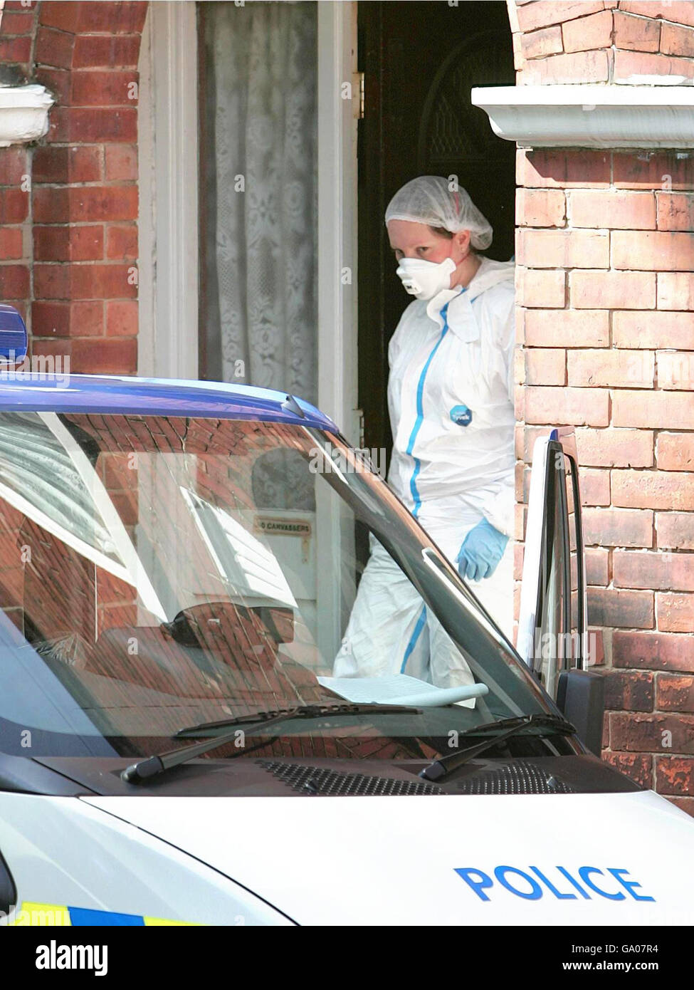 Bodies found in a house in Manchester Stock Photo Alamy