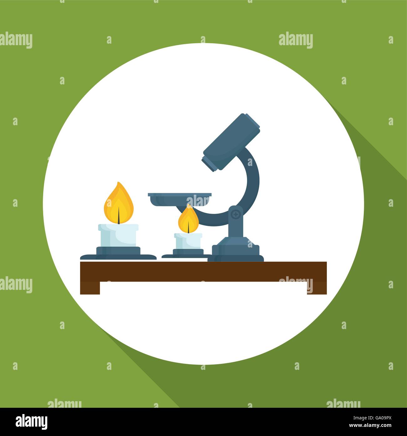 Science design. Research concept. Chemistry illustration Stock Vector
