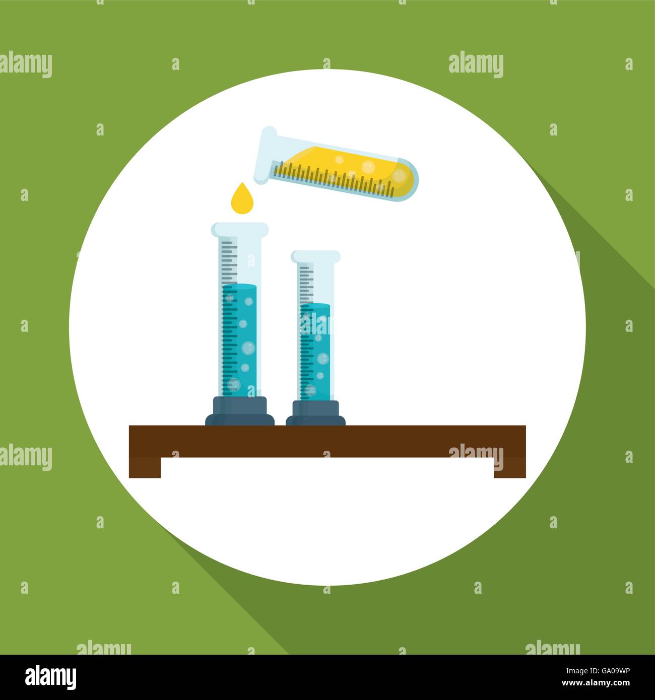 Science design. Research concept. Chemistry illustration Stock Vector ...