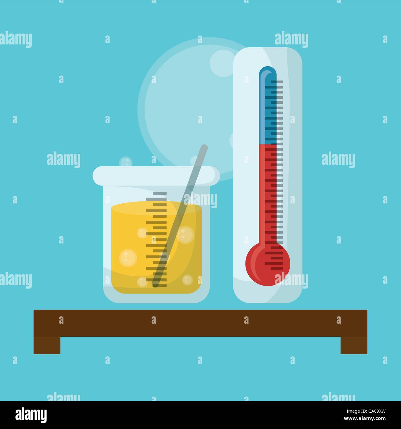 Science design. Research concept. Chemistry illustration Stock Vector ...